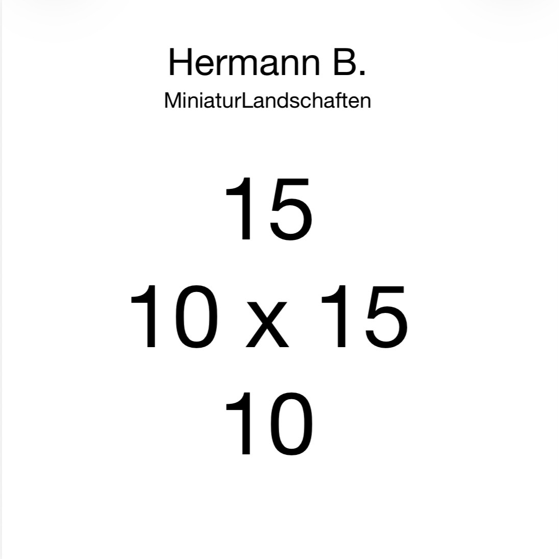 MEIN NEUER KLEINER KATALOG